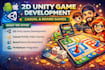 develop 2d unity game mobile video game developer web casual ludo board game