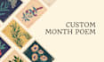 write you a custom month poem