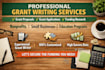 write a full grant proposal that wins funding