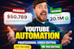 do professional video editing