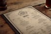 do modern restaurant menu design