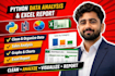 clean, analyze CSV data and create excel reports with charts using python