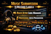 submit your music to top active record label submission manager