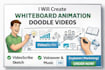 create whiteboard doodle animation videoscribe sketch video
