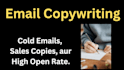 write high converting email copy and cold email sequences