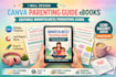 design canva parenting guide ebooks lead magnet editable mindful parenting guide