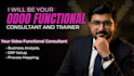 be your odoo functional consultant and trainer