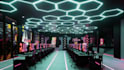 do 3d game arcade design, game lounge, arcade game room, game center design