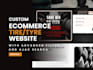 a high converting custom ecommerce wheel tire tyre website