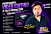 do yt video editing,talking head 48 hours video editing