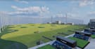 redesign 3d golf environment,outfield target,cgi driving range, topgolf facility
