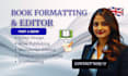 kdp book editing, formatting for publishing, book editor, book proofreading