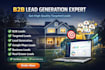 generate targeted real estate b2b leads from linkedin and google maps