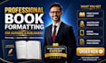 do book formatting, kindle ebook formatting and paperback formatting