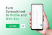 convert google sheets to appsheet mobile and web app