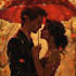 create illustrated romance book cover