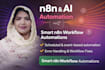 build custom n8n workflows api and webhook automation