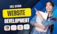 website development full stack developer front end backend developer supabase