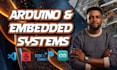 develop arduino and embedded sysstem firmware for lot and automation