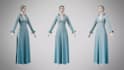 create realistic 3d clothing mesh for second life with textures