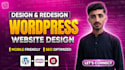 design and develop a responsive wordpress website