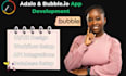 develop no code apps with adalo, flutterflow and bubble