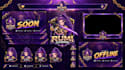 design  design animated stream overlay vtuber anime style