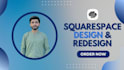 create modern responsive squarespace website