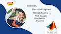 do matlab coding  simulation signal processing and python