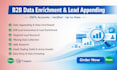 do accurate data enrichment, b2b lead enrichment and appending