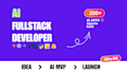 be your full stack developer for ai apps, saas, ai software developer