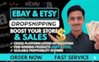be your ebay and etsy dropshipping virtual assistant