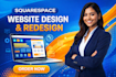 edit and redesign your squarespace website