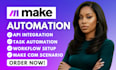 make com automation make com api integration zapier made com fix make com expert