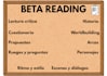 beta read your manuscript
