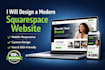design squarespace website, redesign squarespace website, build squarespace site