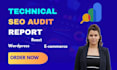 technical seo audit reactjs, shopify, or custom website
