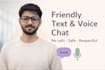 listen and chat with you