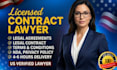 draft startup contracts, ndas, and partnership agreements