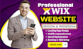 wix website redesign wix website development wix website design wix landing page