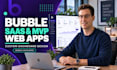 build bubble saas mvp web apps with dashboard design as bubble developer