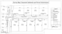 do easement setbacks and parcel subdivisions of lots survey