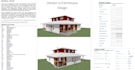 create 2d floor plan, architectural house plan using autocad and chief architect