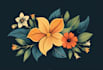 design beautiful feminine  botanical boho logo