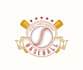 create attractive and imagination softball logo design