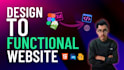 convert your design to functional HTML website