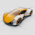 design a car from sketches into 3d modelling
