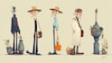 design a concept art character or object