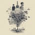 create surrealism illustration design