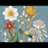 create landscape art, nature botanical illustration